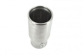 Ornament Toba Sistem de evacuare, inox , diam exterior 7.5 cm, diam. interior 6 cm - Img 1
