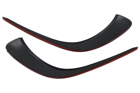Ornamente bara fata flapsuri compatibil cu Mercedes CLA C118 X118 2019-> Negru Lucios - Img 8