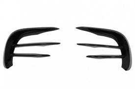 Ornamente bara fata flapsuri Negru Lucios compatibil cu Mercedes E-Class W213 Facelift 2020-> - Img 2