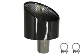 Ornamente Evacuare compatibil cu Audi A4 B9 2016-2019 A5 F5 2017-2019 Negru - Img 8