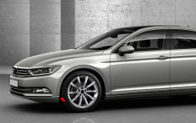 Ornamente inox pentru bara fata compatibile cu VW Passat B8 2015-2019 sedan - Img 6