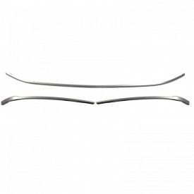 Ornamente inox pentru bara fata compatibile cu VW Passat B8 2019-> sedan - Img 1