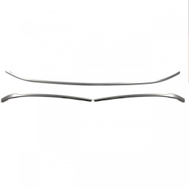 Ornamente inox pentru bara fata compatibile cu VW Passat B8 FL 2019-> sedan - Img 8