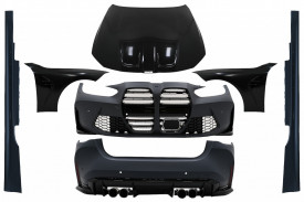 Pachet Exterior compatibil cu BMW Seria 4 G22 Coupe G23 Cabrio 2020-> M4 Design - Img 2