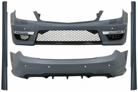 Pachet Exterior compatibil cu Mercedes C-Class C204 Coupe 2011-2015 C63 Design - Img 2