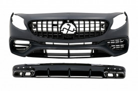 Pachet Exterior compatibil cu Mercedes S-Class C217 Coupe Sport Line 2015-2021 S63 Design - Img 2