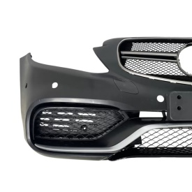 Pachet Exterior compatibil MERCEDES C-Class W205 Sedan 2014-2018 AMG Design - Img 6