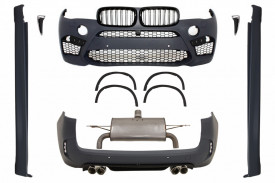 Pachet Exterior Complet compatibil cu BMW X5 F15 2013-2018 X5 M Design X5M - Img 2