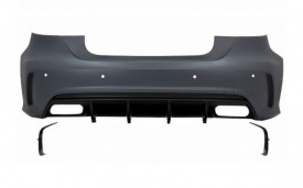 Pachet Exterior Complet compatibil cu Mercedes A-Class W176 2012-2018 Facelift A45 Design - Img 4