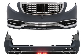 Pachet Exterior Complet compatibil cu Mercedes V-Class W447 2014-2019 2020 Design