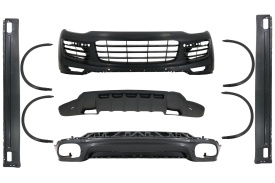 Pachet Exterior Complet compatibil cu Porsche Cayenne Facelift 2014-2017 GTS Design - Img 1