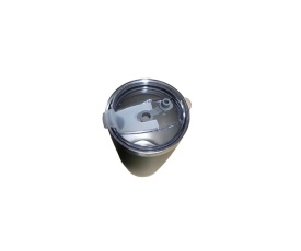 Pahar termic din otel inoxidabil cu capac, termos 600 ml, cu perete dublu, izolat in vid, culoare verde - Img 4