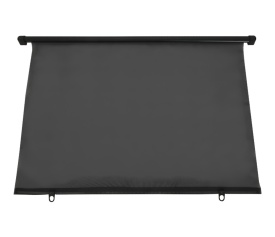 Parasolar auto retractabil, dimensiune 90x55 cm, culoare negru - Img 4