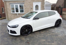 Praguri laterale compatibil cu VW Scirocco 2008-2017 R-line Look - Img 3