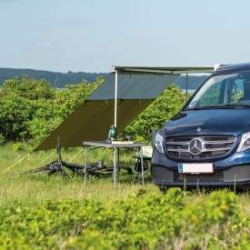 Prelata pentru usa laterala auto, 235x210 cm, Outwell Vehicle Awn. Hillcrest Tarp - Img 5