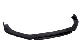 Prelungire bara fata Megane Design, negru lucios cu buza neagra, 4 piese, lungime 180 cm