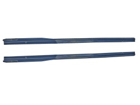 Prelungire praguri laterale compatibil VW GOLF 7 VII 2012-2020 negru Lucios