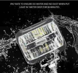 Proiector auto, 8 LED-uri, 20W, 1600LM, 12-24V pentru ATV Jeep 4x4 - Img 5