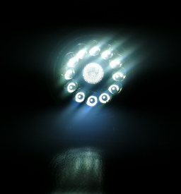 Proiector auto cu LED, Offroad, Rotund, Alb si Glaben, 40W, 4000lm, 12V-24V - Img 3