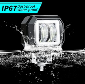 Proiector cu Led, pozitie alb neon, 7D Optic, 20W, 12V-24V - Img 5