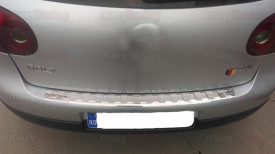 Protectie inox bara spate VW GOLF V HTB 2004-2009 - Img 3
