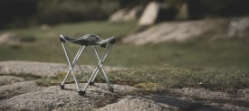Scaun pliabil pentru camping aer liber pescuit, Easy Camp Folding Furniture Ash Rest - Img 5