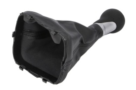 schimbator viteze cu rama si manson compatibil cu Audi A4 B8 2007-2015 negru, 6 viteze - Img 2