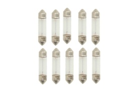 Set 10 becuri camion 24V C5W, Bosch Trucklight - Img 2