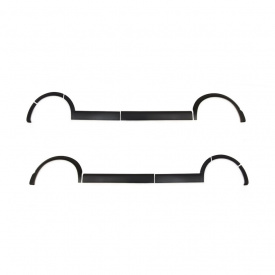 Set 11 bandouri laterale compatibile VW T5 Transporter Caravelle Multivan 2009-2014, caroserie scurta, 2 usi culisante