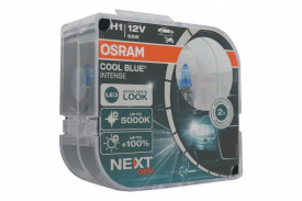 Set 2 Becuri Auto Halogen NEXT GEN Osram Cool Blue Intense 64150CBN-HCB H1 12V - Img 4