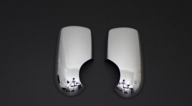 Set 2 Capace cromate de oglinda compatibil FORD TRANSIT 2002-2013, inox - Img 4