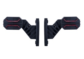 Set 2 lampi gabarit cu brat oblic 45°, 135mm, 16LED-uri, 3 functii, stanga-dreapta, Dragon, Horpol - Img 2