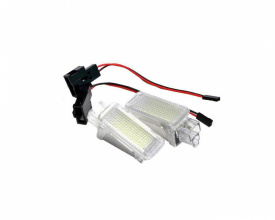 Set 2 lampi LED pentru interior compatibil AUDI A3, A4, A5, A6, A8, Q5, Q7, TT - Img 4