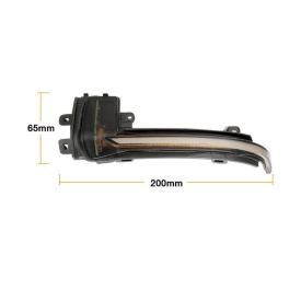 Set 2 Lampi LED Semnalizare Dinamice compatibil cu Audi A3 8P 2010-2012, A4 B8 FL 2012-2015, A5 2011-2015, fumurii - Img 3