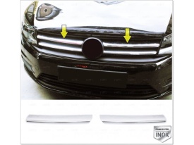 Set 2 Ornamente inox grila compatibil cu VW Caddy 2015-2021 - Img 5