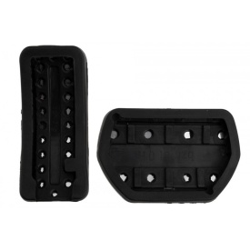 Set 2 Ornamente pedale sport compatibil compatibil Peugeot 207 2006-2015, 208 2012-2019, 301 2012-2021, 307 2001-2012, 308 2007-2013, 2008 2013-2020 automat - Img 3