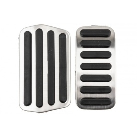 Set 2 Ornamente pedale sport compatibil Volvo XC40 2017->, C30 2007-2013, V40 2012-2019 cutie automata - Img 3