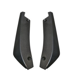 Set 2 ornamente prelungire bara spate universala, extensii bara spate, coltar bara spate, carbon - Img 1