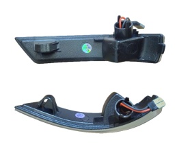 Set 2 Semnalizari Dinamice Full LED pentru Oglinda compatibil cu Ford Focus II 2008-2012, Focus III 2012-2017, Mondeo IV 2010-2014, transparente - Img 2