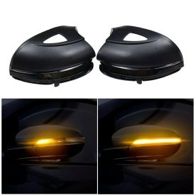 Set 2 Semnalizari Dinamice Full LED pentru Oglinda compatibil cu VW Golf 6 2008-2012, cu gaura sub oglinda - Img 3