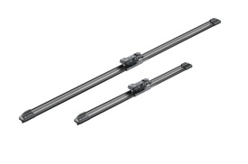 Set 2 stergatoare auto BOSCH Multiclip, FORD FIESTA 2009-2017, 650mm+380mm,