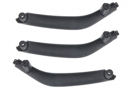Set 3 Manere plastic interior NEGRE compatibil BMW X5 F15 2014-2018, X6 F16 2013-2019