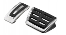 Set 3 ornamente pedale sport compatibil VW T5 2003-2014,T6 2015-2021 cutie automata - Img 1