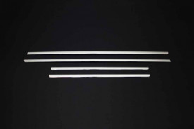 Set 4 ornamente din inox pentru chedere geam compatibil cu VW AMAROK 2010-2023 - Img 2