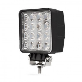 Set 4 Proiector 16 leduri, 48 W 3200lm, 12V-24V pentru ATV, Jeep , Motor, Barca, camioane - Img 5