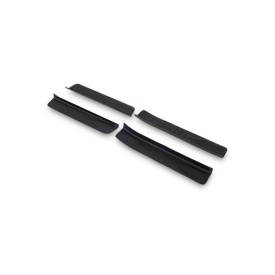 Set 4 protectii praguri din plastic compatibil cu DACIA LODGY 2012-> - Img 2