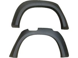 Set 6 protectii aripa overfendere, compatibil Mitsubishi L200 2020->, plastic ABS - Img 4