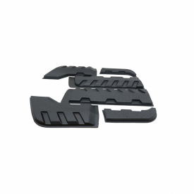 Set 6 Protectii laterale pentru usi compatibile Mitsubishi L200 2019->, plastic ABS calitate Premium - Img 5