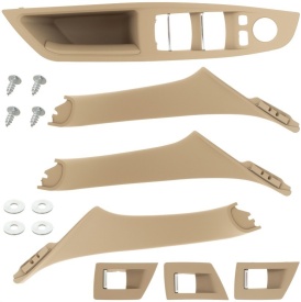 Set complet manere interior Bej compatibil cu BMW seria 5 F10 F11 2010-2017