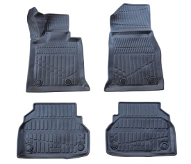Set covorase auto cauciuc BMW Seria 5 E60 2003-2010, forma tavita 3D